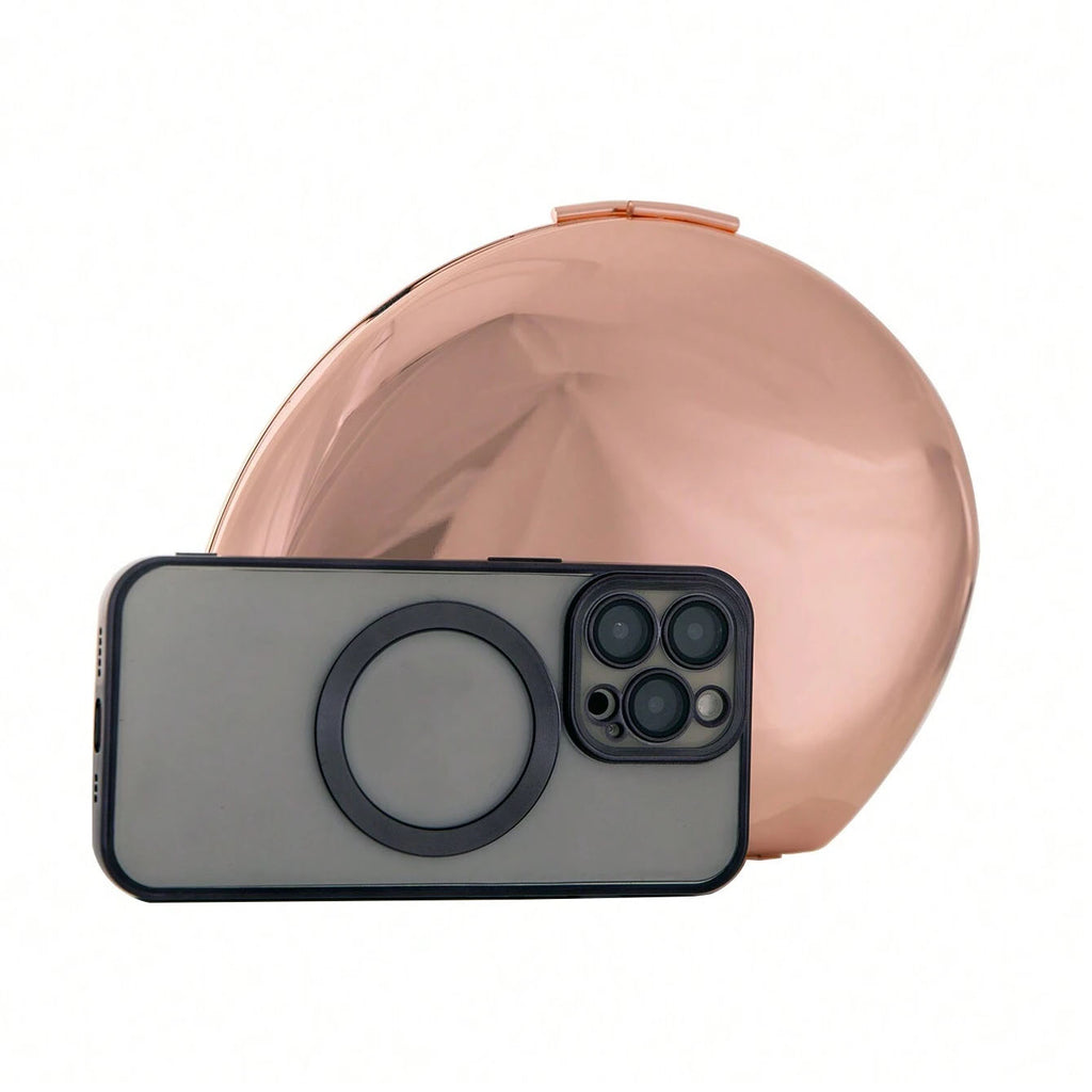 Shell Shape Mirrored Design Clutch Bag Gold Silver Women Evening Party Bag Cute Shiny Metal Shoulder Crossbody Bags Small Purse