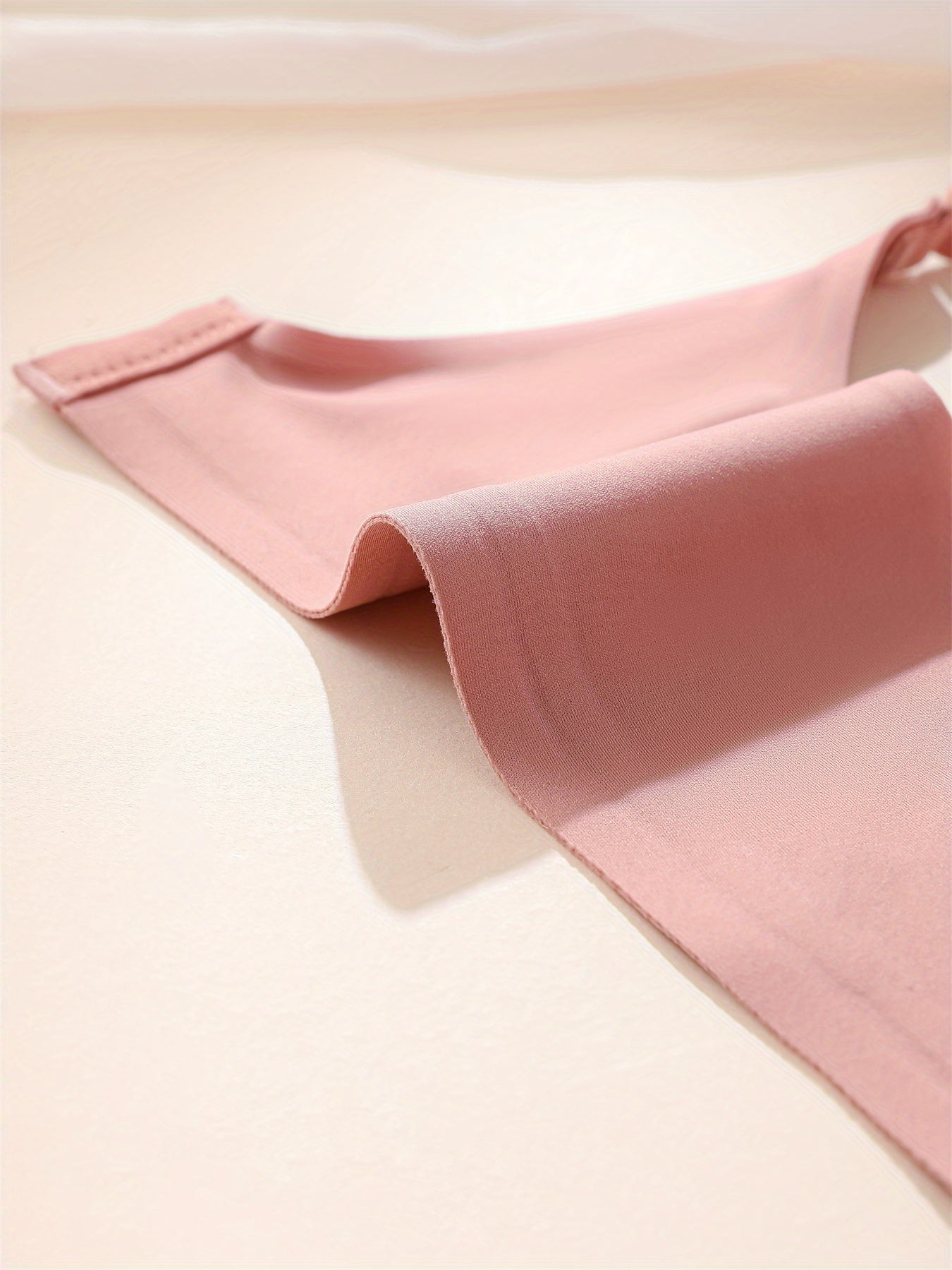 Simple Solid Wireless Bra, Comfy & Breathable Stretch Intimates Bra, Women's Lingerie & Underwear