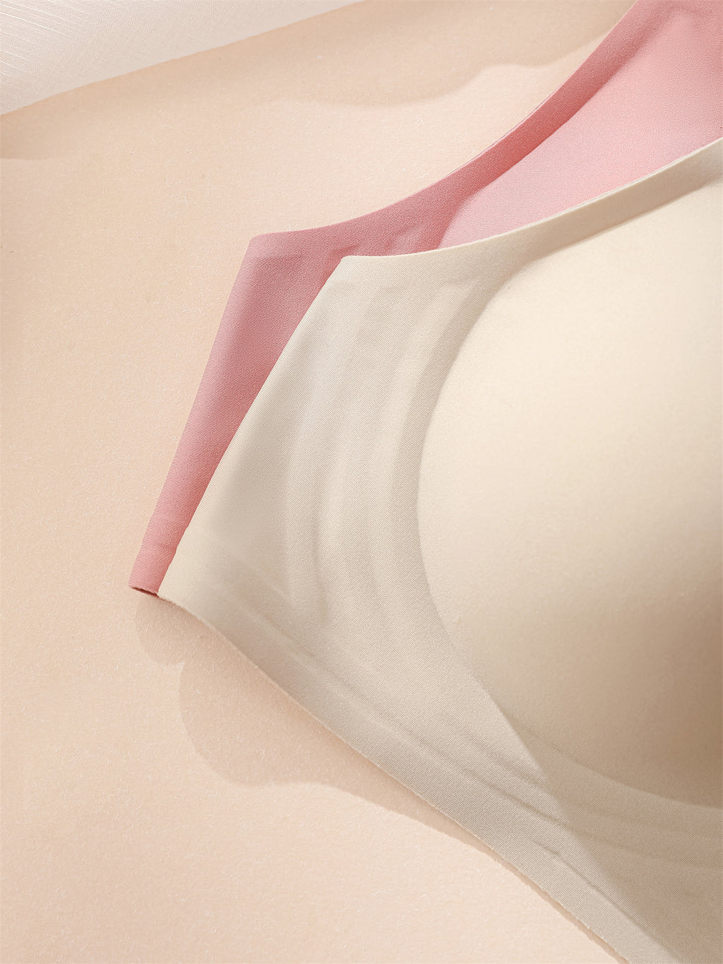 Simple Solid Wireless Bra, Comfy & Breathable Stretch Intimates Bra, Women's Lingerie & Underwear