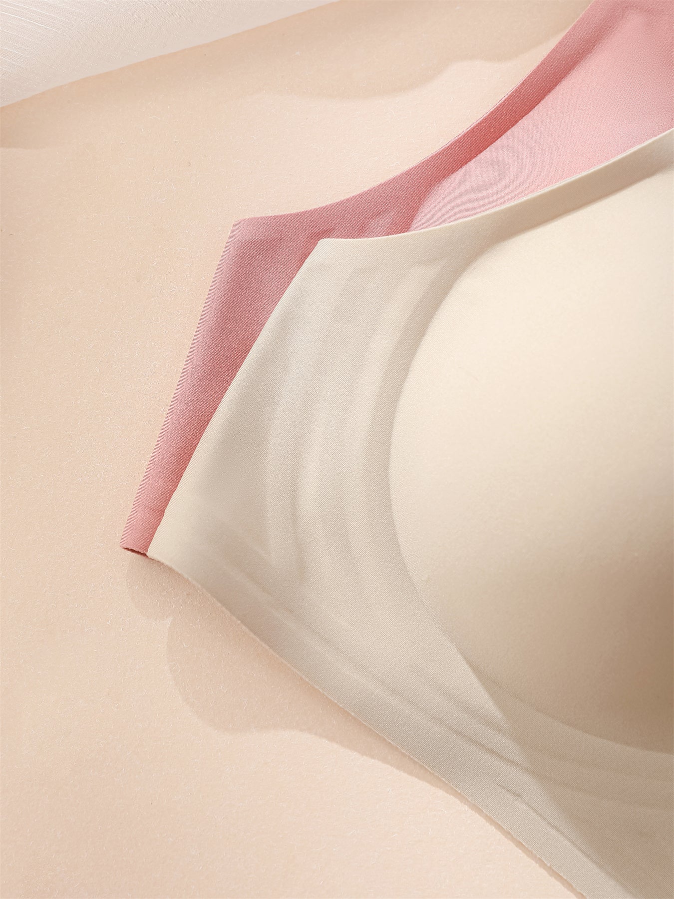 Simple Solid Wireless Bra, Comfy & Breathable Stretch Intimates Bra, Women's Lingerie & Underwear