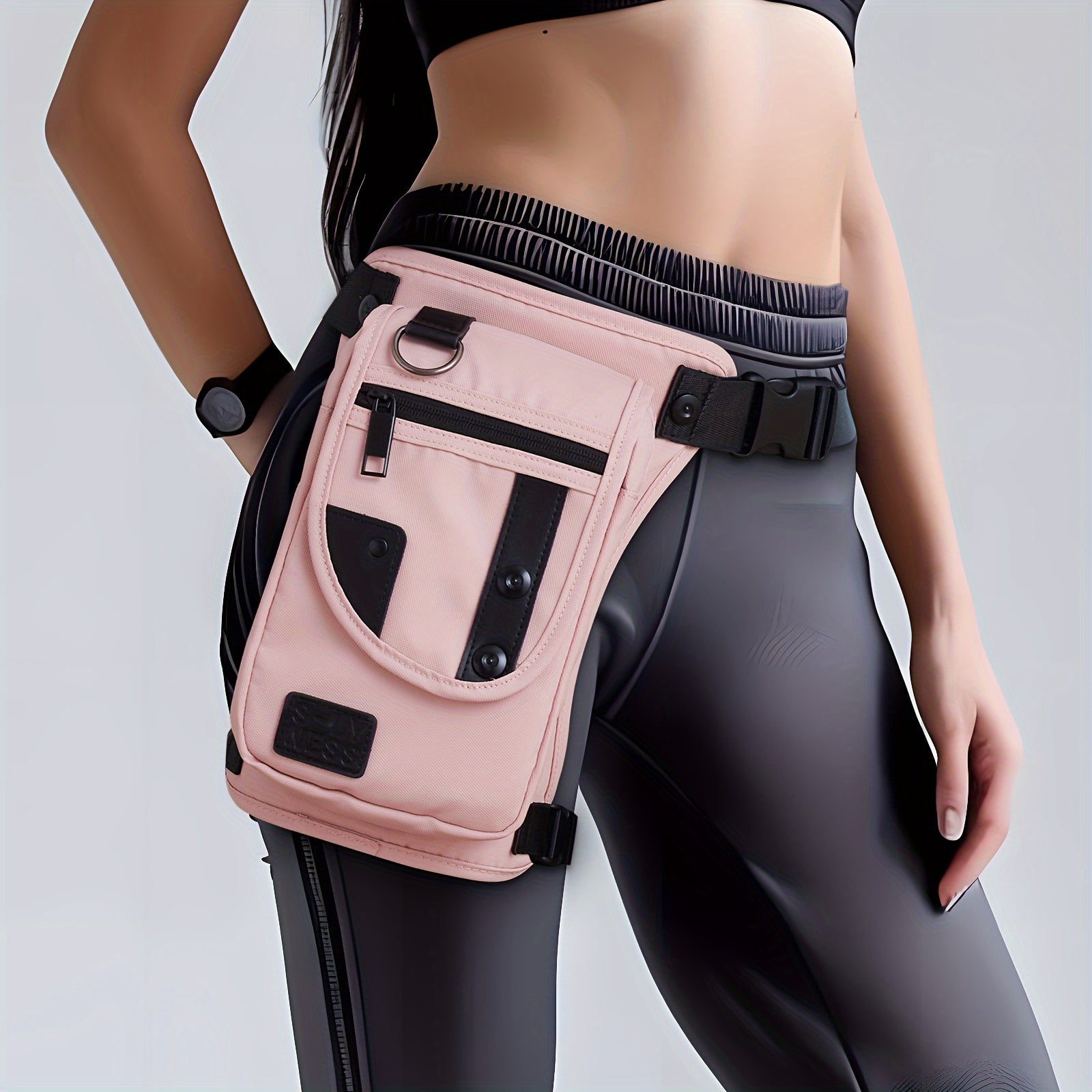 Waterproof Oxford Drop Leg Bag, Messenger Shoulder Bags, Riding Hip Bum Waist Pack For Travel, Hiking, Cycling Bum Bag Fanny Pack