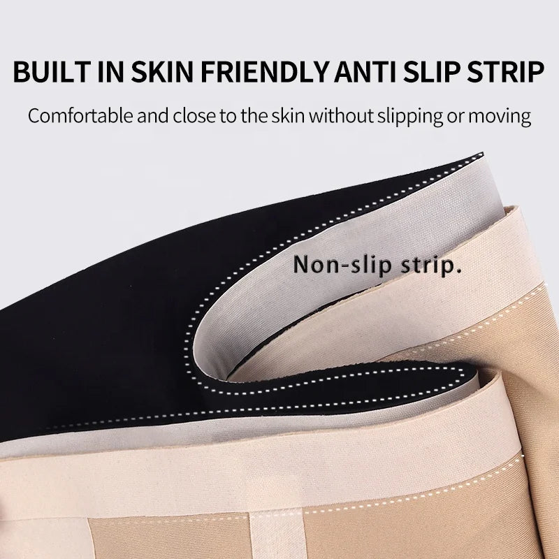 Hot Sale Nude Ladies Comfortable Bandeau Adhesive Bra Strapless Sticky Push up Lift Bustier Padded Seamless Bras for Women