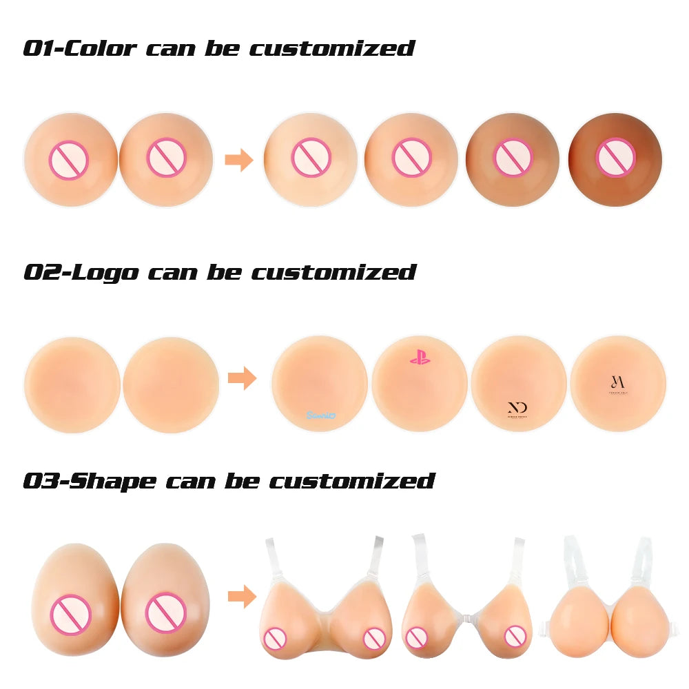 OEM/ODM Xinxinmei Design Crossdresser Sexy Bra for Women Insert Silicone Breast Forms Push up Bra Silicone Pad