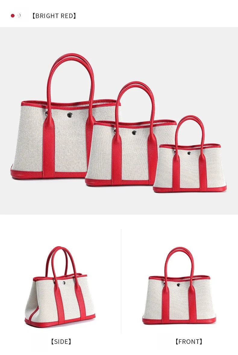 Genuine Leather Women's Brand Bags Luxury Designer Shoulder Bags Waterproof Tote Messenger Casual High Quality Women Handbags