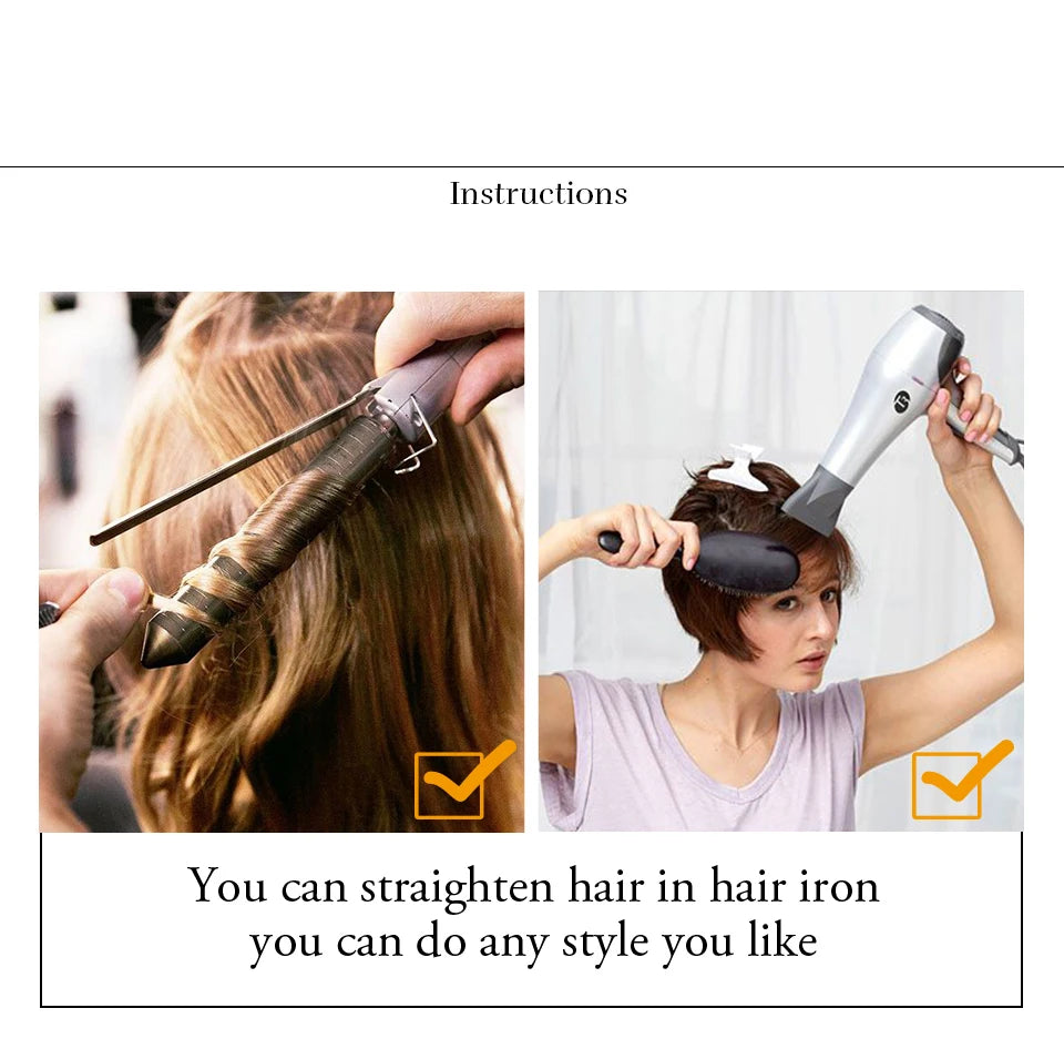 HENRY MARGU Long Straight Synthetic Wigs for Women Natural Brown Blonde Wig with Bangs Heat Resistant Cosplay Party Hair