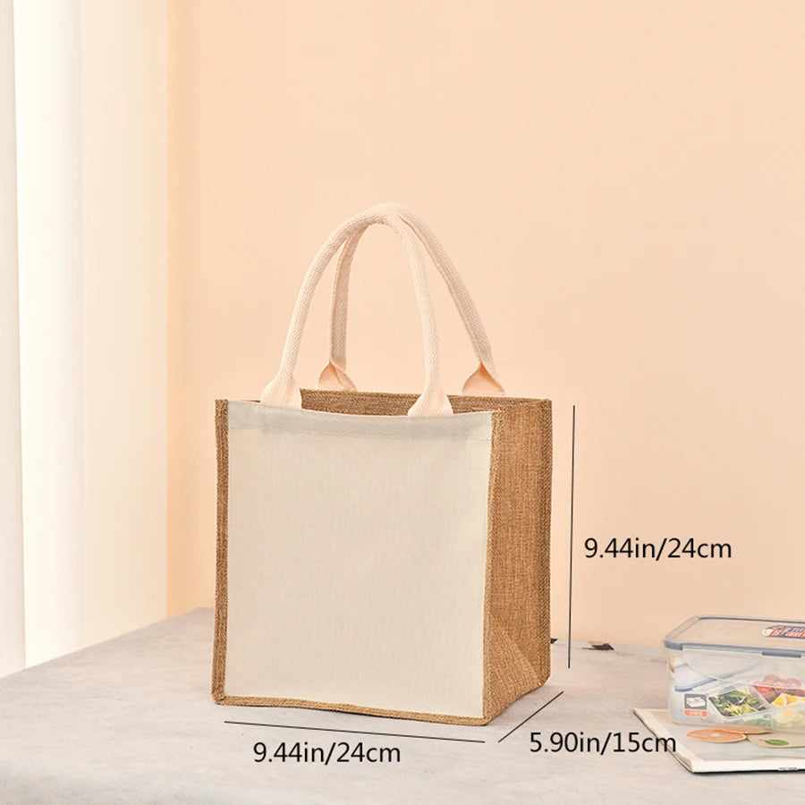 Simple solid color zipper shopping bag  reusable   travel tote bag