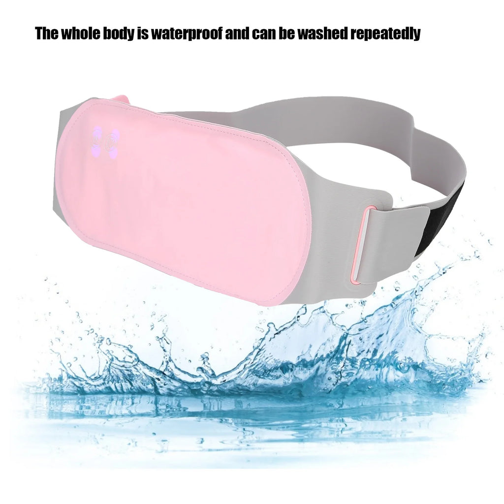 Waist Heating Pad Warm Uterus Belt 3 Gears Menstrual Heating Pad Waterproof Electric Waist Heater for Cramps