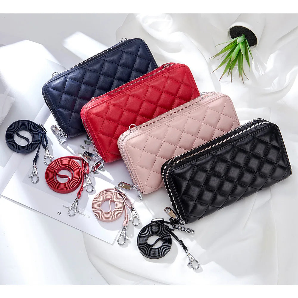 New Fashion Crossbody Bag Shoulder Bag For Women Cellphone Bags Card Holder Wallet Purse Organizer Handbag Zipper Bag