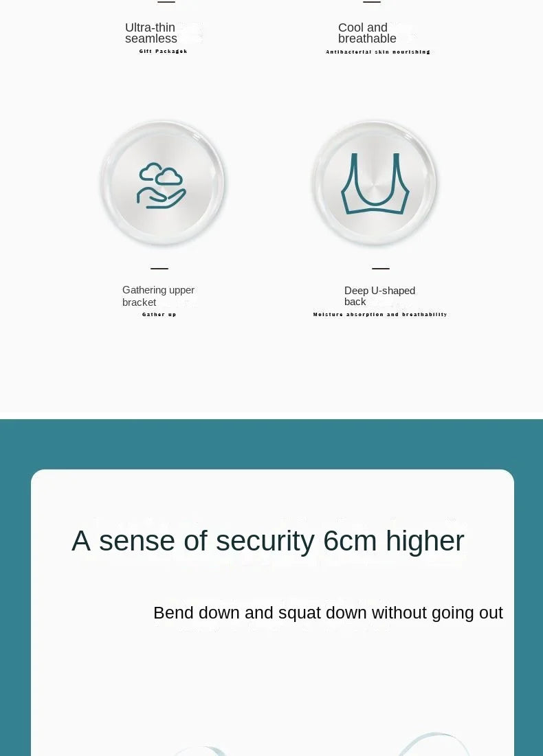 Ultra Thin Ice Silk Seamless Underwear Women Plus Size Sexy Top Soft Breathable Wireless Solid Lingerie Gathered Padded Bra