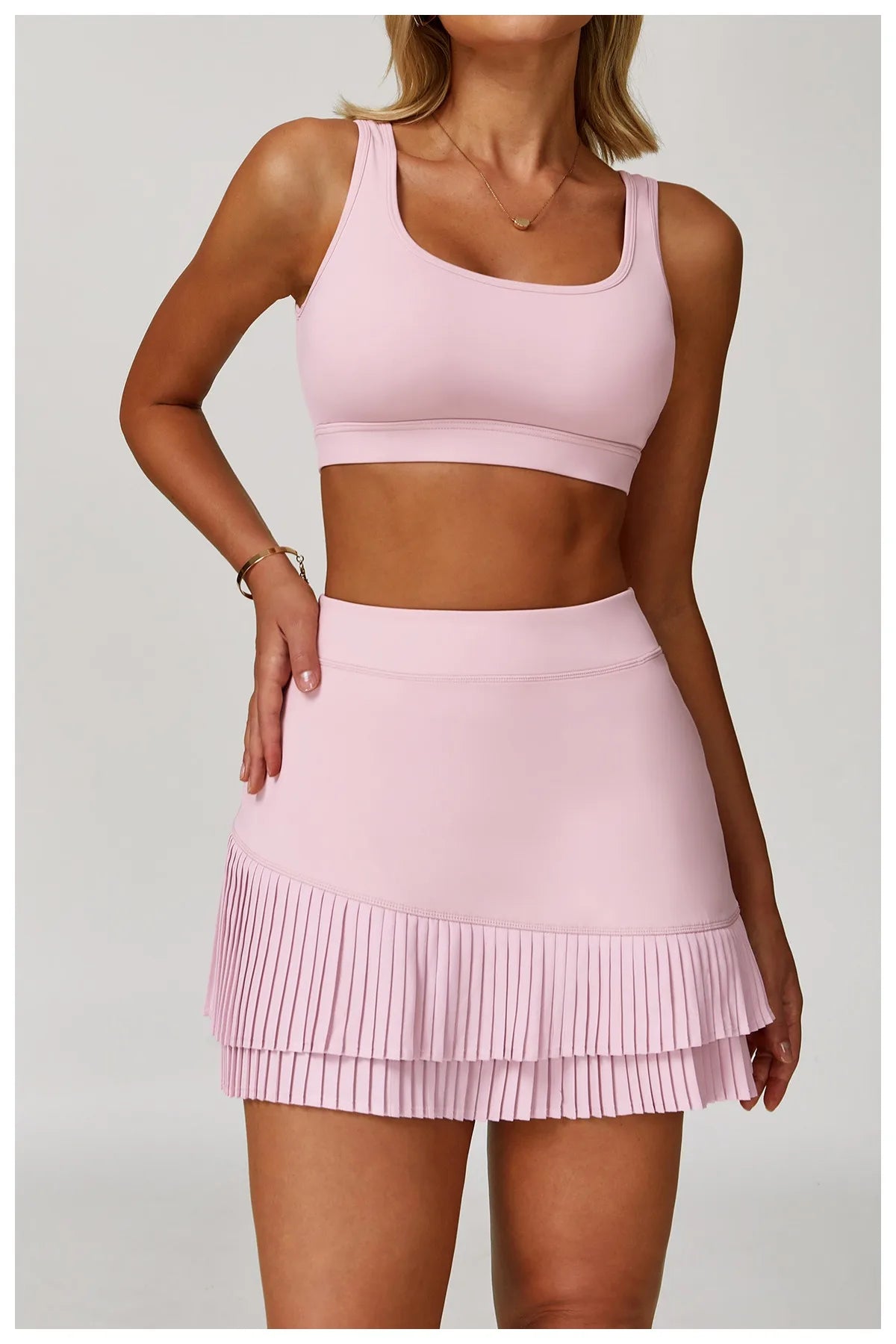 Hearuisavy Running Shockproof Workout Bra High Impact Sports Top Quick-Drying Gym Top Women Fitness Crop Top Yoga Clothing