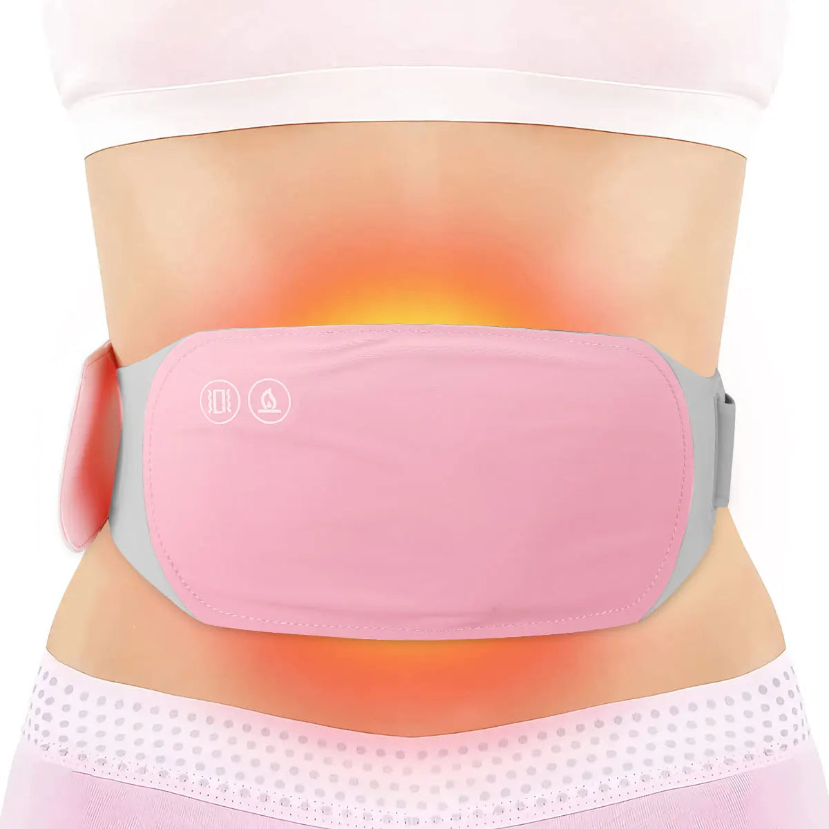 Heating Pad for Period Cramps Portable Cordless Heating Pad for Menstrual Cramps Pain Relief Heating Abdomen Warmer Xmas Gifts