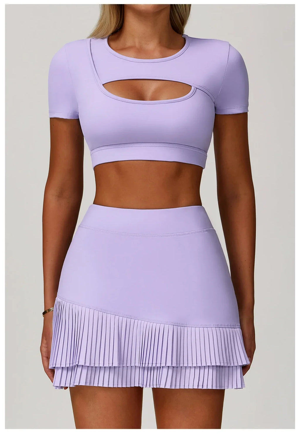 Women's Tight Fitting Sports T-shirt Quick Dry Short Sleeve Gym Tops Hollow Out Yoga T-shirt Running Exercise Fitness Sports Bra