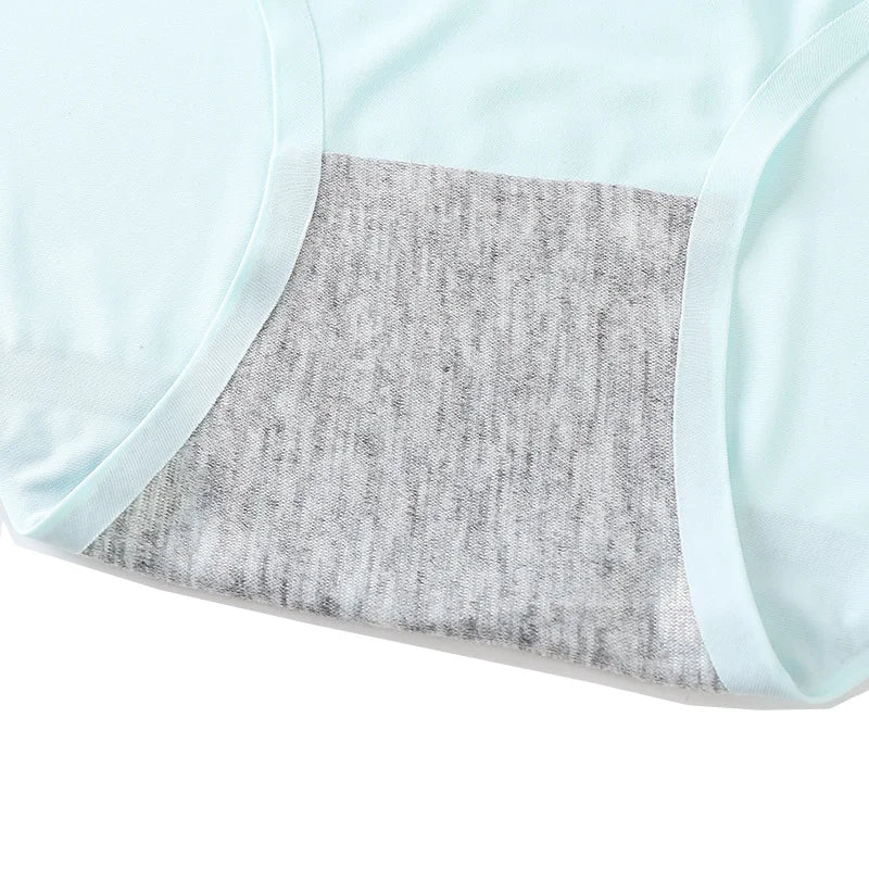 10Pcs Women's Underwear Cool Breathable Underwear Comfortable Antibacterial Underwear Women Multi Color Seamless Fashionable