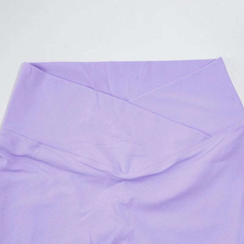 QINACTIVE Women's sports shorts high elasticity tight fitting high waist and buttocks Yoga shorts fitness outdoor sport