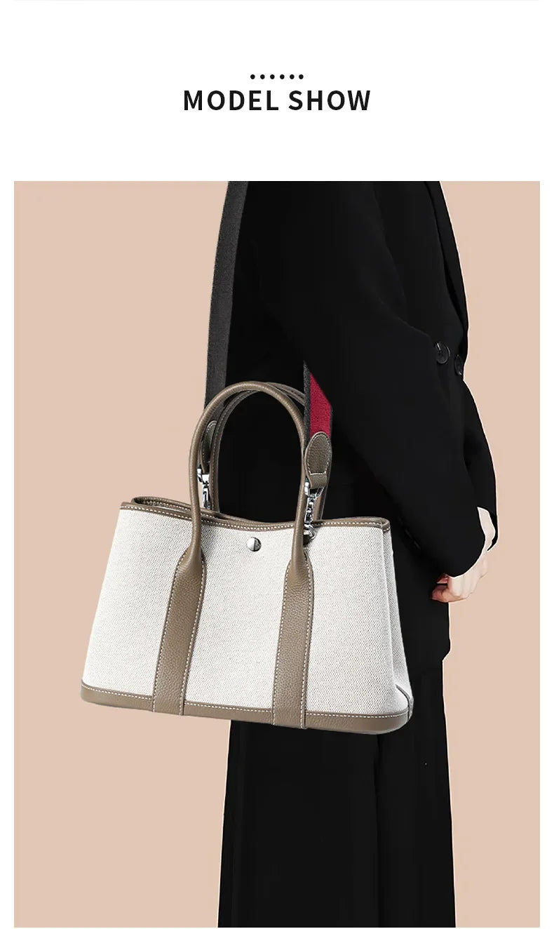 Genuine Leather Women's Brand Bags Luxury Designer Shoulder Bags Waterproof Tote Messenger Casual High Quality Women Handbags