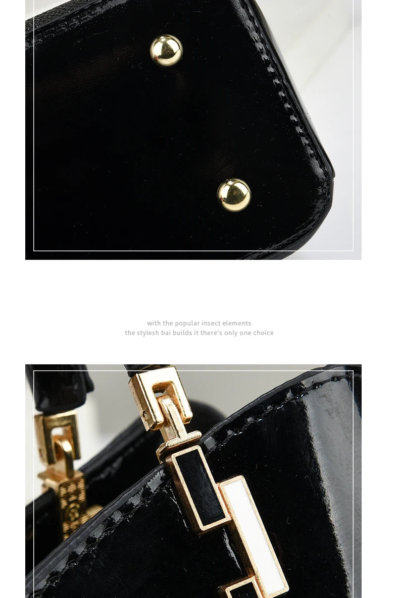 Crocodile Embossed Handbag, Casual Pu Leather ZipperShoulder Bag for Women, Trendy Versatile High-qualityDaily Commuting Bag