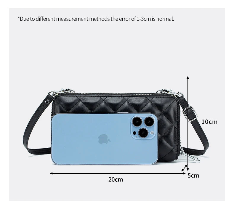 New Fashion Crossbody Bag Shoulder Bag For Women Cellphone Bags Card Holder Wallet Purse Organizer Handbag Zipper Bag