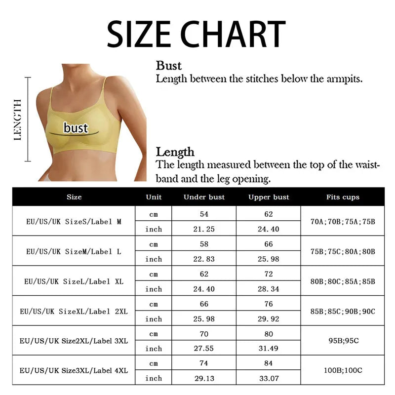 Ultra Thin Ice Silk Seamless Underwear Women Plus Size Sexy Top Soft Breathable Wireless Solid Lingerie Gathered Padded Bra