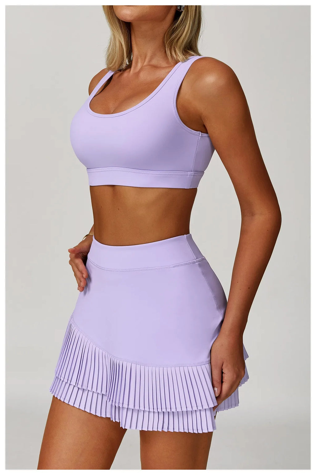 Hearuisavy Running Shockproof Workout Bra High Impact Sports Top Quick-Drying Gym Top Women Fitness Crop Top Yoga Clothing