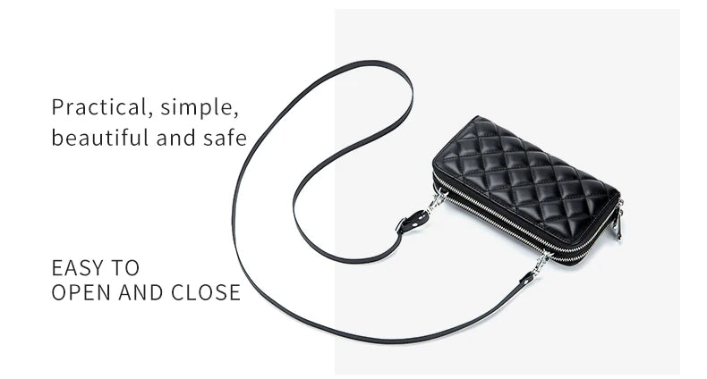 New Fashion Crossbody Bag Shoulder Bag For Women Cellphone Bags Card Holder Wallet Purse Organizer Handbag Zipper Bag