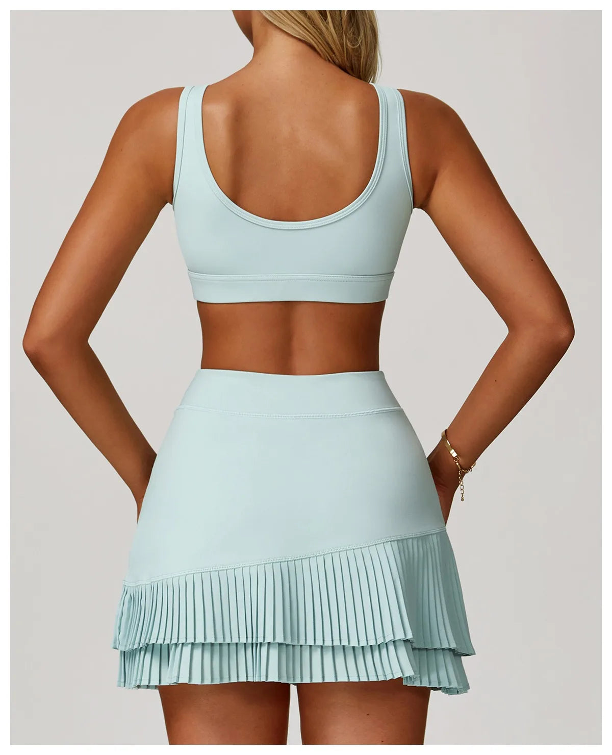 Hearuisavy Running Shockproof Workout Bra High Impact Sports Top Quick-Drying Gym Top Women Fitness Crop Top Yoga Clothing