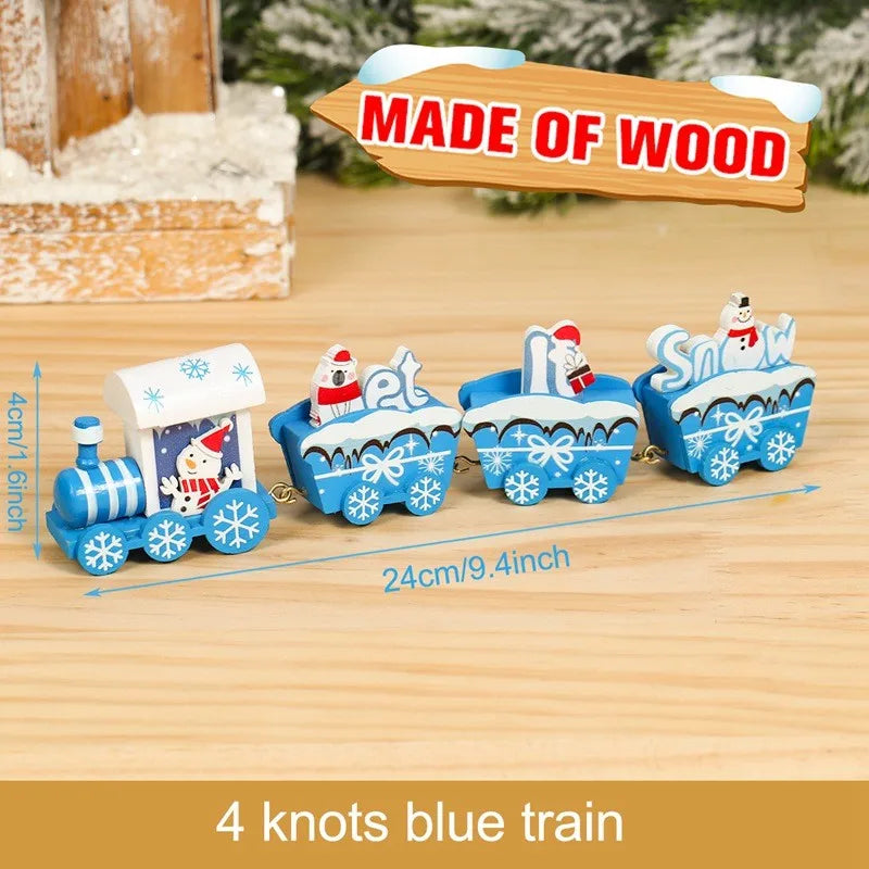 Christmas Train Merry Christmas Decorations For Home 2025 Cristmas Ornament Xmas Navidad Noel Gifts Happy New Year 2026 Gifts
