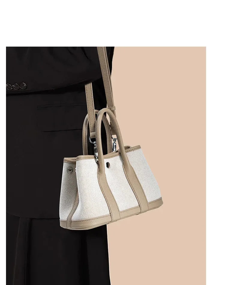 Genuine Leather Women's Brand Bags Luxury Designer Shoulder Bags Waterproof Tote Messenger Casual High Quality Women Handbags