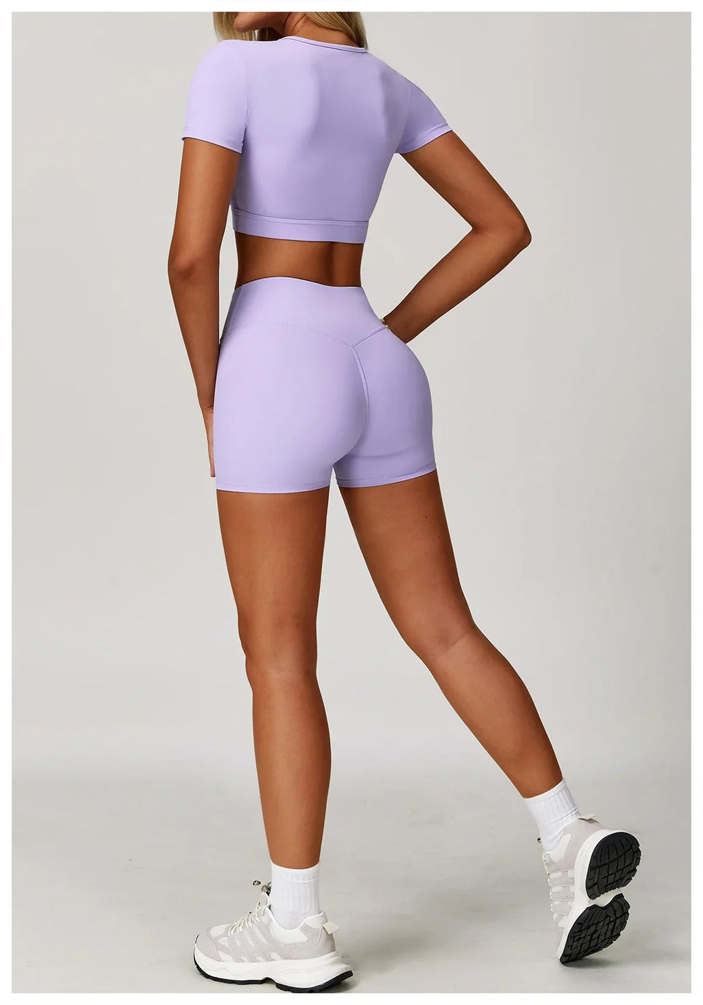 Women's Tight Fitting Sports T-shirt Quick Dry Short Sleeve Gym Tops Hollow Out Yoga T-shirt Running Exercise Fitness Sports Bra