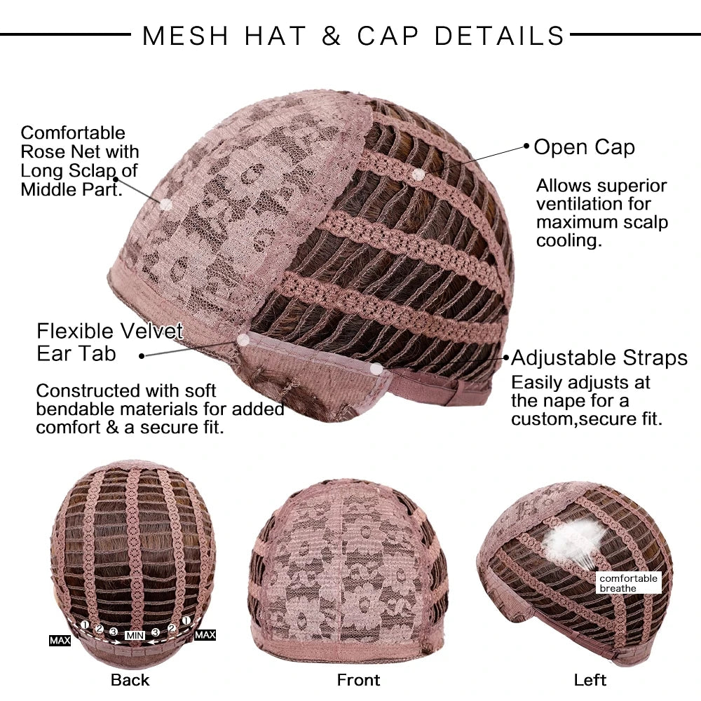 EASIHAIR Synthetic Layered Wig Ombre Gray Blonde Long Straight Women Hair Wigs with Bangs for Cosplay Party Daily Heat Resistant