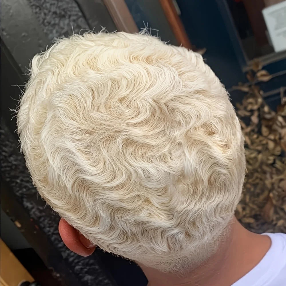 Curly Wave Human Hair Wig Pixie Cut Wigs for Women Human Hair Short Wave Wig with Bangs Layered Full Machine Made wig