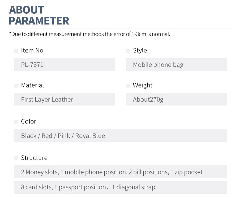 New Fashion Crossbody Bag Shoulder Bag For Women Cellphone Bags Card Holder Wallet Purse Organizer Handbag Zipper Bag