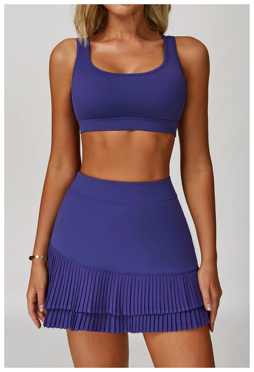 Hearuisavy Running Shockproof Workout Bra High Impact Sports Top Quick-Drying Gym Top Women Fitness Crop Top Yoga Clothing