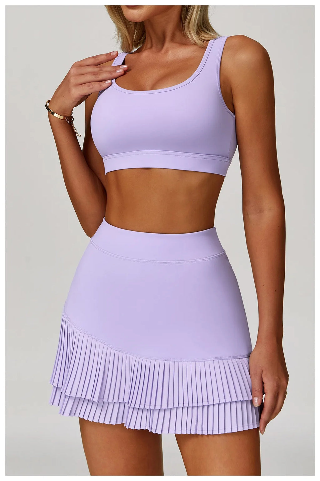 Hearuisavy Running Shockproof Workout Bra High Impact Sports Top Quick-Drying Gym Top Women Fitness Crop Top Yoga Clothing