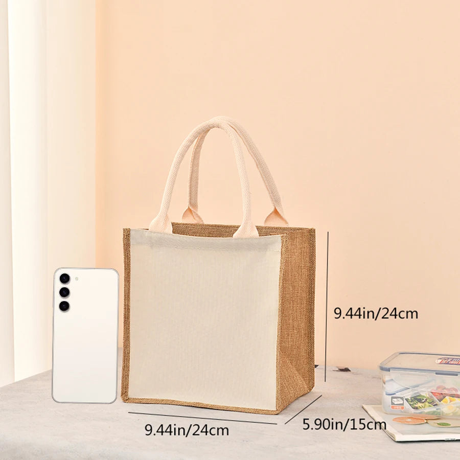 Simple solid color zipper shopping bag  reusable   travel tote bag