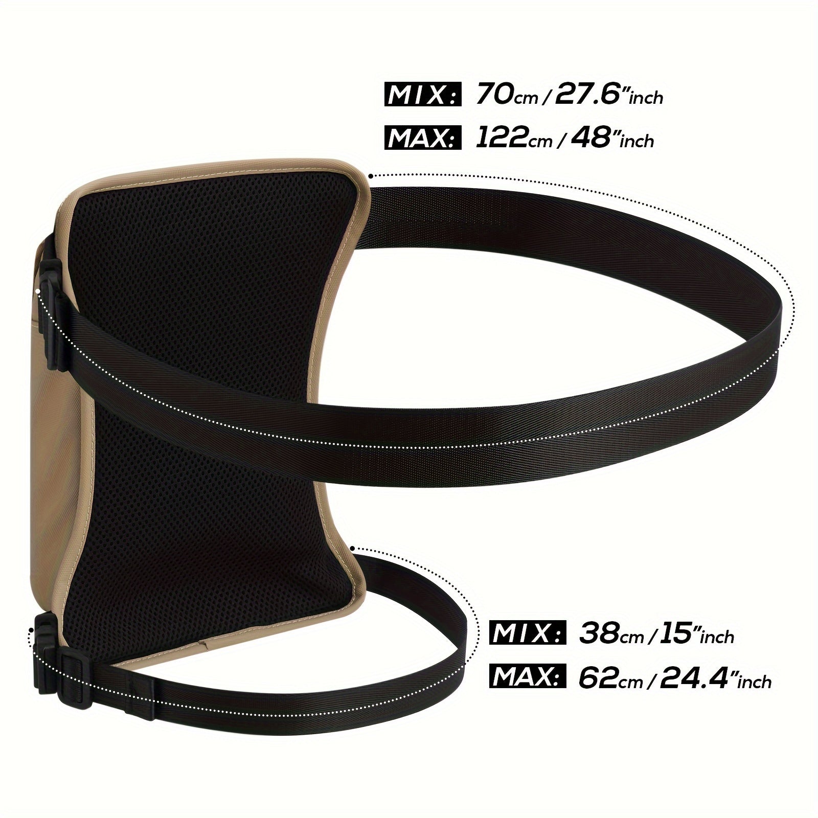 Waterproof Oxford Drop Leg Bag, Messenger Shoulder Bags, Riding Hip Bum Waist Pack For Travel, Hiking, Cycling Bum Bag Fanny Pack